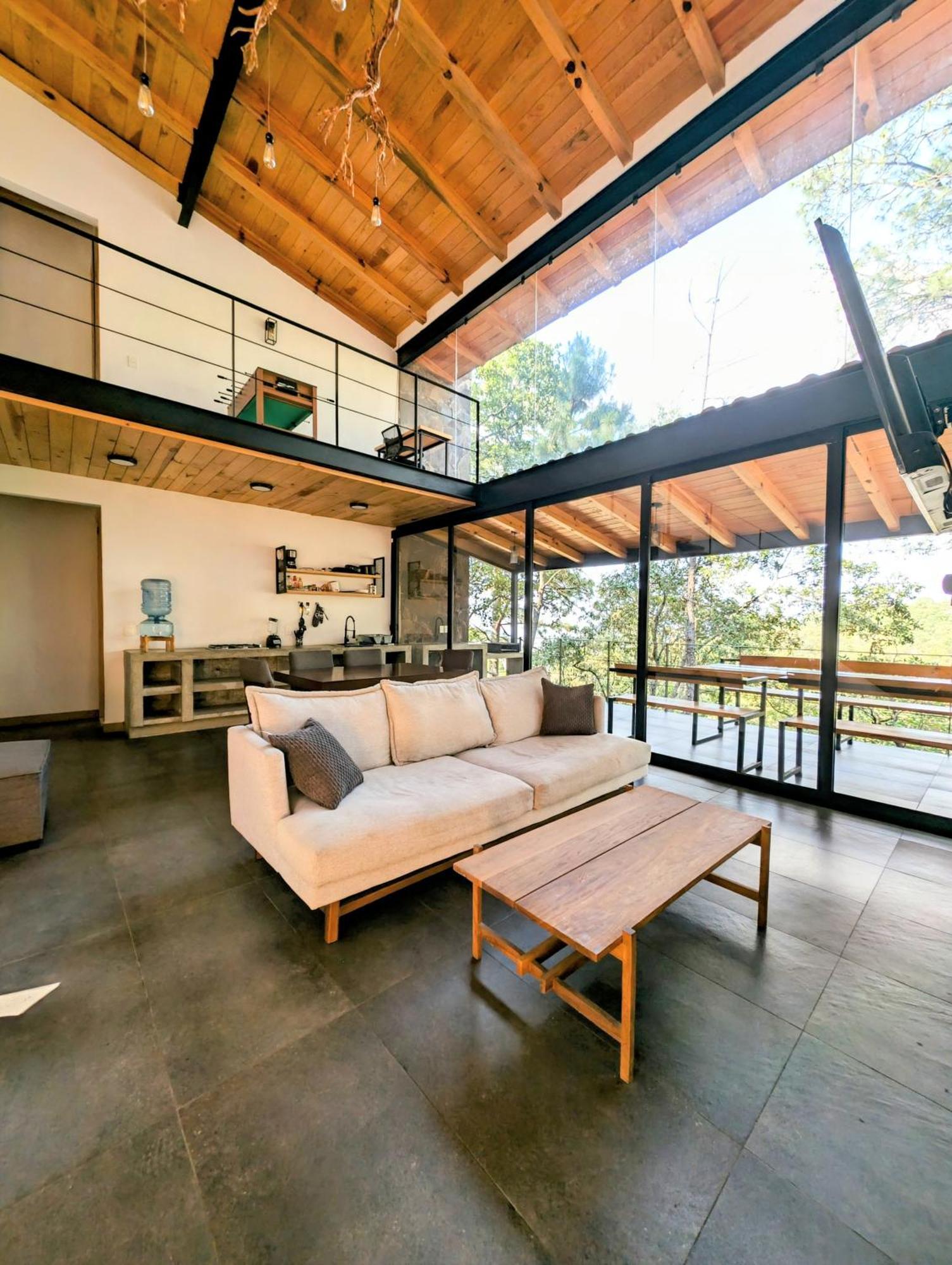 Cabana La Finca Mazamitla Bagian luar foto