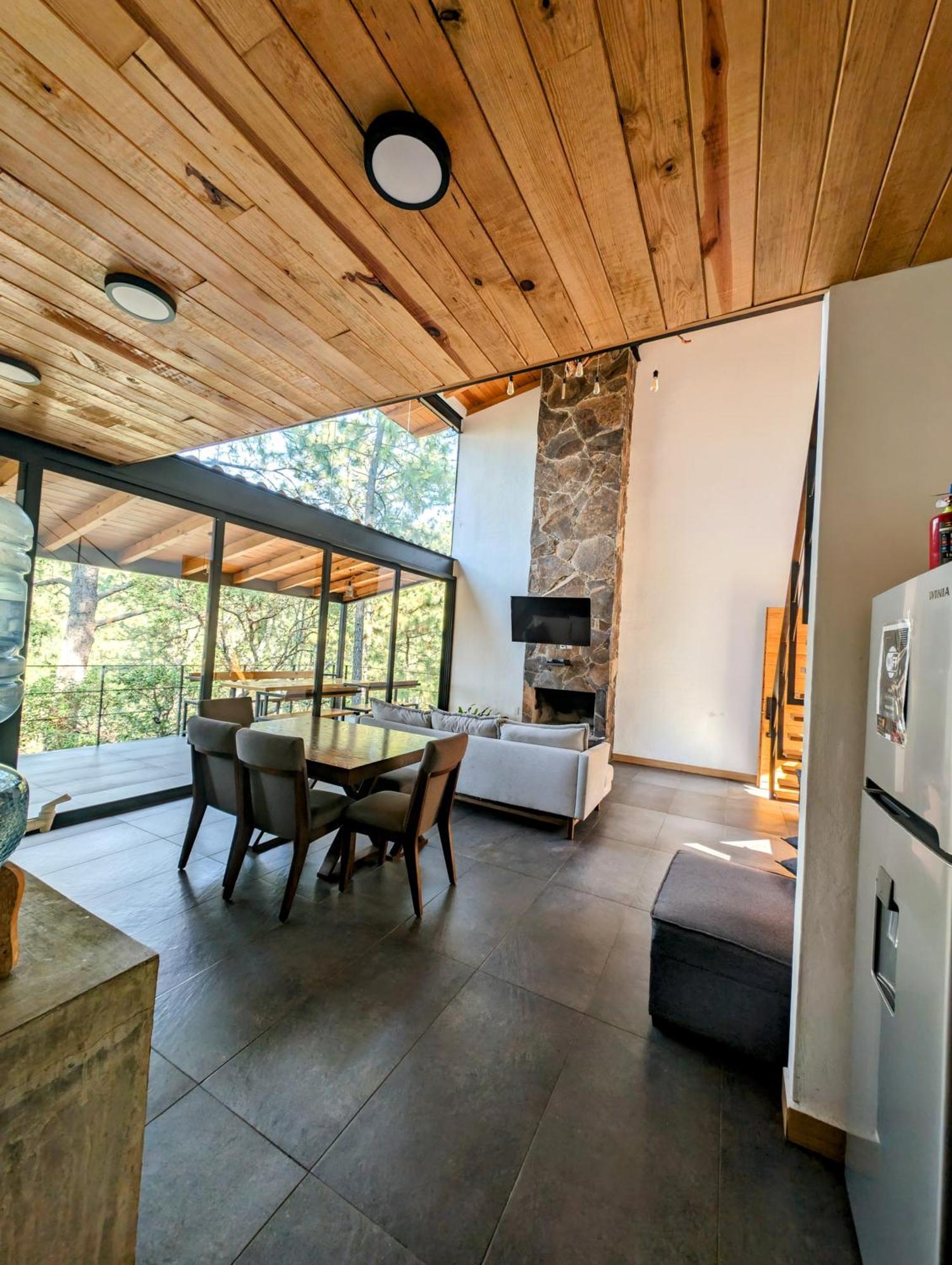 Cabana La Finca Mazamitla Bagian luar foto