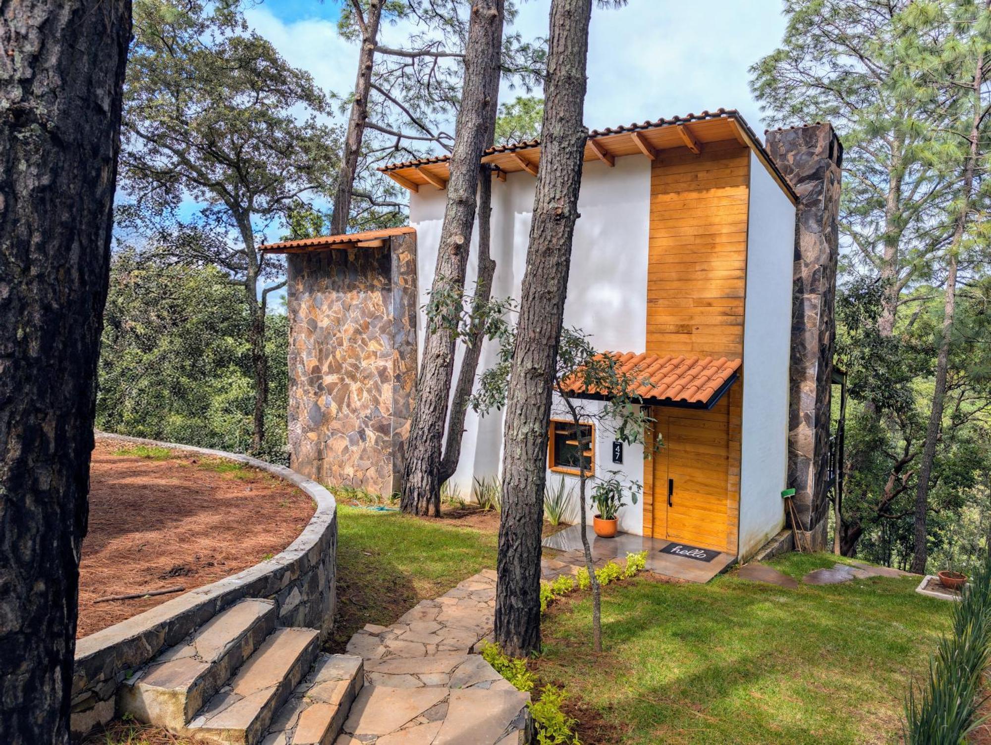 Cabana La Finca Mazamitla Bagian luar foto