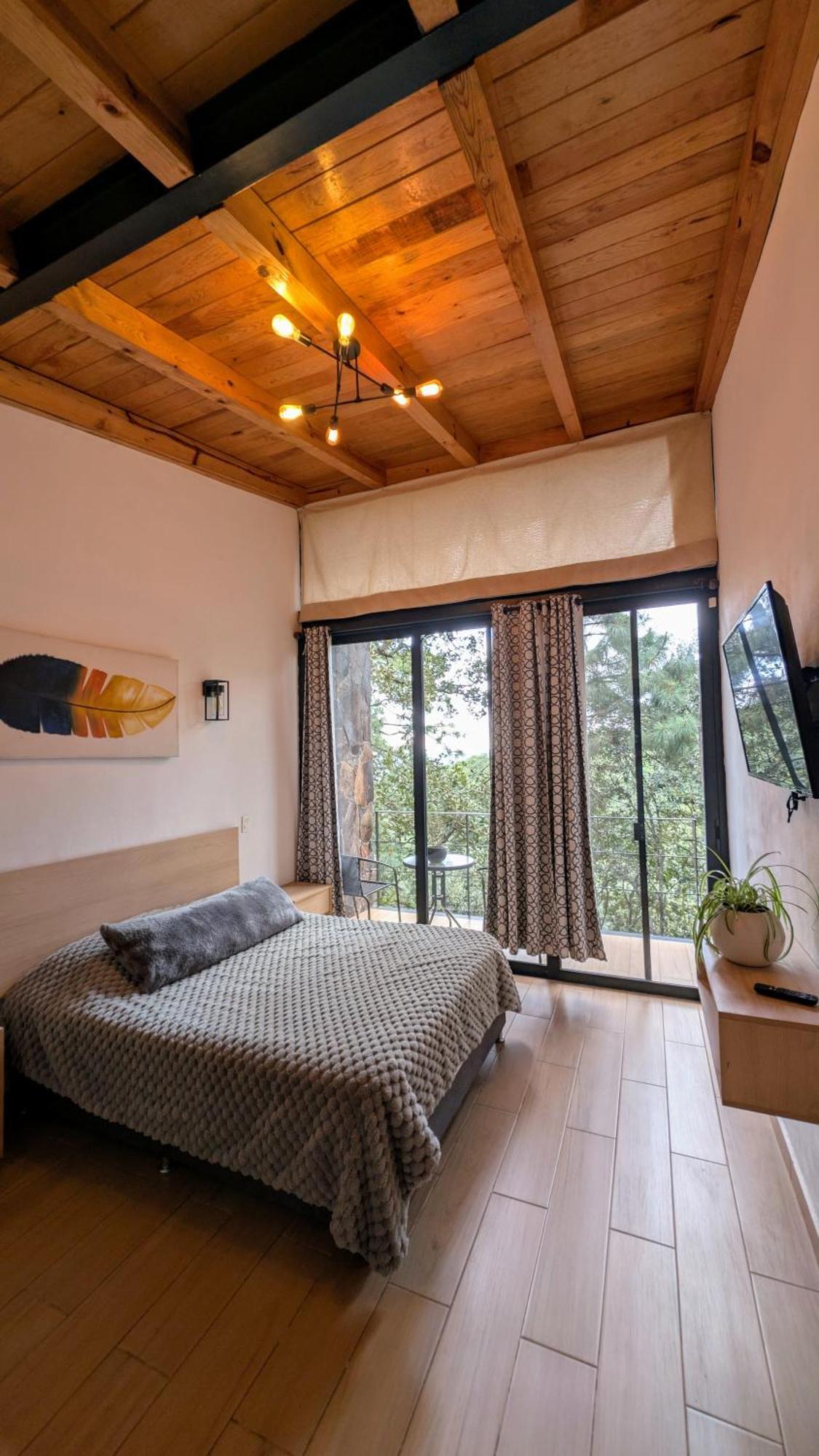 Cabana La Finca Mazamitla Bagian luar foto