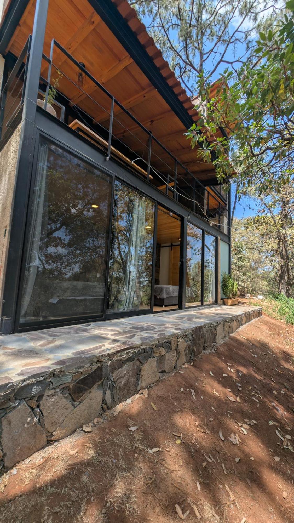 Cabana La Finca Mazamitla Bagian luar foto